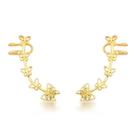 Brinco ear cuff borboletas