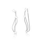 Brinco ear cuff estrelinhas prata925