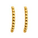 Brinco Ear Cuff Franja Dourado Mulher Estilo Blogueira Luxo