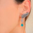 Brinco Ear Cuff Pedras