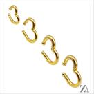 Brinco Ear Hook Coração