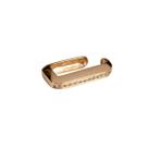 Brinco Ear Hook Cravejado Em Zircônias Banhado A Ouro 18K