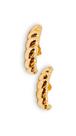 Brinco Ear Hook Croissant - Folheado A Ouro18k