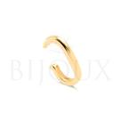 Brinco Ear Hook Tubo M Folheado em Ouro 18k Brinco Ear Hook Tubo M Folheado em Ouro 18k