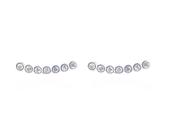 Brinco EarCuff com Zircônia
