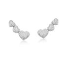 Brinco Earcuff Coração de Sofia Brinco Earcuff Coração de Sofia