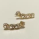 Brinco Earcuff de Patinhas Folheado