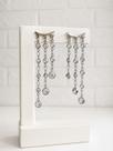 Brinco Earcuff folheado a ouro e prata cristal elegante banho:prata Brinco Earcuff folheado a ouro e prata cristal elegante banho:prata