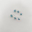 Brinco Earcuff Olho Grego Prata 925
