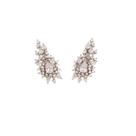 Brinco Earcuff Prata Zircônias