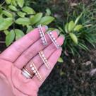 Brinco Earhook Zirconia Mix