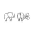 Brinco Elefante Prata 925