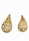 Brinco em forma de gota ouro 18k amarelo .Rosangela lima joias Brinco em forma de gota ouro 18k amarelo .Rosangela lima joias