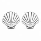 Brinco em Prata 925 Concha - Joia Elegante e Moderna Brinco em Prata 925 Concha - Joia Elegante e Moderna