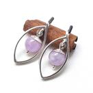 Brinco em prata com Quartzo Rosa 0112819B2032 Prata925 Quartzo Rosa