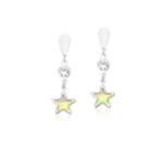 Brinco Estrela Furtacor Zircônia Cristal Prata 925 Ref. 1125