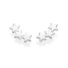 Brinco estrelas de prata maciça 925 820208 Rommanel