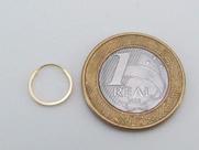 Brinco Feminino Argola Em Ouro 18k-750 Brinco Feminino Argola Em Ouro 18k-750