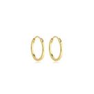 Brinco Feminino Argola Par De Argolinhas Ouro 18k 750 Brinco Feminino Argola Par De Argolinhas Ouro 18k 750