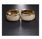 Brinco Feminino Argola Pequeno Argola Banhado Ouro 18k
