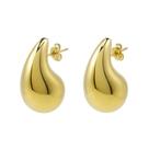 Brinco Feminino Banhado A Ouro18k Gota