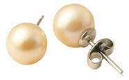 Brinco Feminino De Prata Pura 925 Pérola Pequena 4mm
