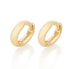 Brinco Feminino Rommanel Argola Banhado a Ouro 18k 526329