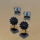 Brinco Florzinha Black Delicada