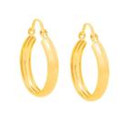 Brinco folheado a ouro argola cód. 520284
