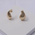 Brinco Folheado a Ouro Gota Elegante