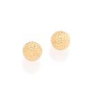 BRINCO FORMADO POR BOLA DE 5MM FOSCA MED 5MM DE DIÂMETRO Brinco feminino folheado a ouro 18k joia antialérgica presente feminino mulheres
