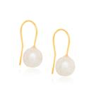BRINCO FROMADO POR PÉROLA SINTÉTICA DE 10 MM Brinco feminino folheado a ouro 18k joia antialérgica presente feminino mulheres