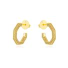 Brinco golden glam