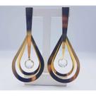 Brinco gota banhado a ouro 18k Brinco gota banhado a ouro 18k