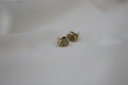Brinco Gota Zircônia M - Banhado Ouro 18k