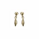Brinco Infantil Arroz Ouro 18K Mod 177
