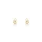 Brinco infantil gotinha esmaltada