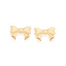 Brinco laço folheado a ouro 527259 Rommanel