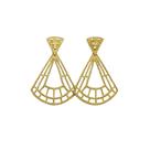 Brinco Leque - Banhado em Ouro 18k Brinco Leque - Banhado em Ouro 18k