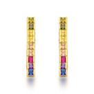 Brinco longo p arco iris Brinco longo p arco iris