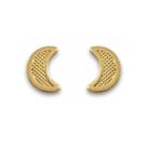 Brinco Lua Banhado a Ouro 18k