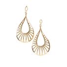 Brinco Luna - Cod 947 Banhado a ouro 18k