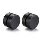 Brinco Masculino Magnético Preto / Imã / Alargador Falso - PAR
