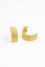 Brinco Meia Argola Ouro 18k - 1.42