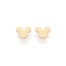 Brinco mickey baby banhado a ouro 527349 Rommanel