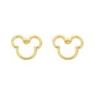 Brinco Mickey Banhado a Ouro 18k
