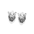 Brinco mufasa 3d de prata 925 820252 Rommanel