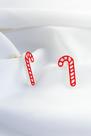 Brinco Natalino Bengalinha Doce candy cane Splendor