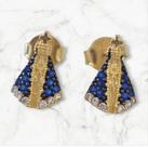 Brinco nossa senhora aparecida ouro 18k amarelo. ROSANGELA