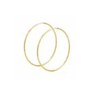 Brinco Ouro 18k Argola Fio 62 mm
